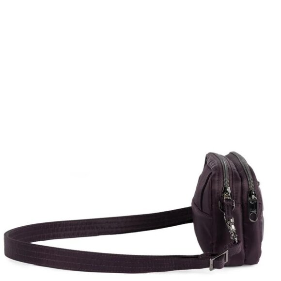 Lug Coupe XL Plus Convertible Crossbody Bag with Charm Bar Plum - New! - Picture 5 of 14